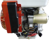 Millers Falls TWM 6.5HP 196cc Petrol Engine 3/4" 19mm Horizontal Shaft Electric Start #QPE65ESs 4