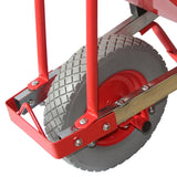 Builders Wheelbarrow Millers Falls 100L (7 Cub Ft) 250kg Heavy Duty Steel Puncture Proof Tyre #WBFF100LHD 4
