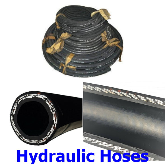 Hydraulic Hoses. Top quality hydraulic hose for the farm, workshop, garage, home or the back of the ute.