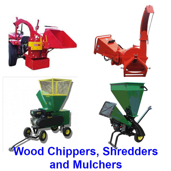 Wood Chippers, Shredders and Mulchers