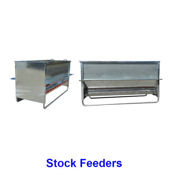 Stock Feeders. A collection of top quality stock feeders to help automate special feeding needs on the farm.