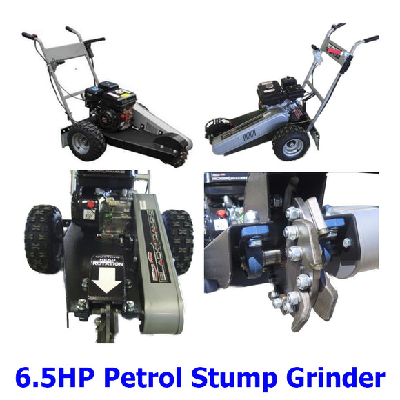 Stump Grinder. A top quality petrol driven stump grinder for when stumps and exposed roots need to be removed to prepar land for farming, sowing or landscaping.