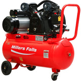 Millers Falls Air Compressor 3HP 240V Electric 9CFM 50 Litre Tank #ACB3050-2 1