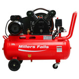 Millers Falls Air Compressor 3HP 240V Electric 9CFM 50 Litre Tank #ACB3050-2 2