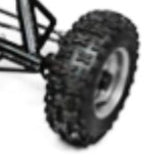 Millers Falls Black 6.5hp 196cc Offroad Go Kart Drift Buggy, Disc Brake, Centrifugal Clutch, Steering Mounted Controls #BCARTHD-BLK 14