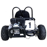 Millers Falls Black 6.5hp 196cc Offroad Go Kart Drift Buggy, Disc Brake, Centrifugal Clutch, Steering Mounted Controls #BCARTHD-BLK 7