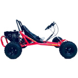 Millers Falls Red 6.5hp 196cc Offroad Go Kart Drift Buggy, Disc Brake, Centrifugal Clutch, Steering Mounted Controls #BCARTHD-RED 9