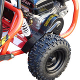 Millers Falls Red 6.5hp 196cc Offroad Go Kart Drift Buggy, Disc Brake, Centrifugal Clutch, Steering Mounted Controls #BCARTHD-RED 16