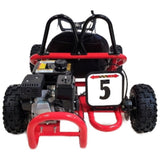 Millers Falls Red 6.5hp 196cc Offroad Go Kart Drift Buggy, Disc Brake, Centrifugal Clutch, Steering Mounted Controls #BCARTHD-RED 7