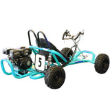 Millers Falls Millers Falls Blue 6.5hp 196cc Offroad Go Kart Drift Buggy, Disc Brake, Centrifugal Clutch, Steering Mounted Controls #BCARTHD-BLU 7
