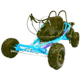 Millers Falls Millers Falls Blue 6.5hp 196cc Offroad Go Kart Drift Buggy, Disc Brake, Centrifugal Clutch, Steering Mounted Controls #BCARTHD-BLU 19