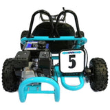 Millers Falls Millers Falls Blue 6.5hp 196cc Offroad Go Kart Drift Buggy, Disc Brake, Centrifugal Clutch, Steering Mounted Controls #BCARTHD-BLU 22
