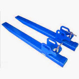 Millers Falls 1350kg Fork Extension Attachments for Front End Loader / Bobcat Bucket Bolt On #BF1350 6