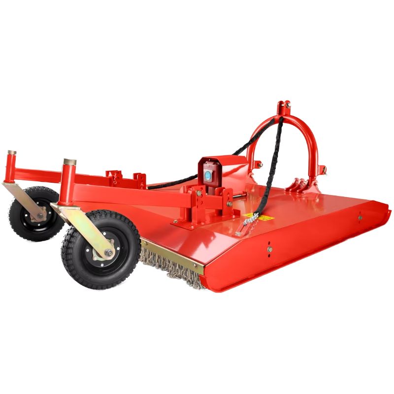 Heavy Duty Slasher 3 Point Linkage PTO 1520mm Cut 75HP Gearbox 2 Wheels ...