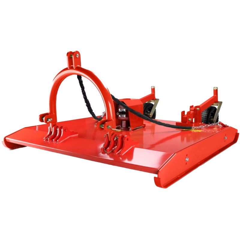 Heavy Duty Slasher 3 Point Linkage PTO 1520mm Cut 75HP Gearbox 2 Wheels ...
