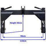 Millers Falls Tractor Quick Hitch Heavy Duty Cat 3 3 Point Linkage  #FIQH3 4