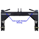 Millers Falls Tractor Quick Hitch Heavy Duty Cat 3 3 Point Linkage  #FIQH3 5