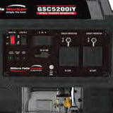 Millers Falls Inverter Generator 4kW 5.2kVA 223cc Sine Wave Open Frame #GSC5200iY 8