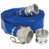 Heavy Duty Lay Flat Hose 25m x 75mm With Camlock Fittings Reinforced Industrial Irrigation Water Transfer #QWLF7525CK 2