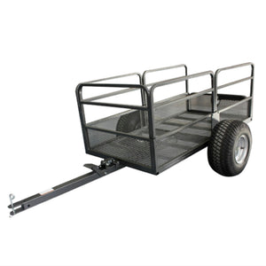 Millers Falls TWM Steel Mesh Dump Cart, ATV Garden Tipper Trailer 567KG 22 Cubic Ft #VP8448 1