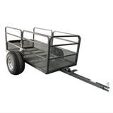 Millers Falls TWM Steel Mesh Dump Cart, ATV Garden Tipper Trailer 567KG 22 Cubic Ft #VP8448 2