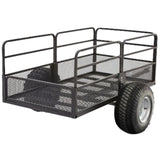 Millers Falls TWM Steel Mesh Dump Cart, ATV Garden Tipper Trailer 567KG 22 Cubic Ft #VP8448 4