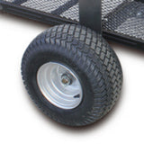 Millers Falls TWM Steel Mesh Dump Cart, ATV Garden Tipper Trailer 567KG 22 Cubic Ft #VP8448 7