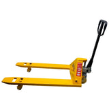 Millers Falls TWM 2500kg Pallet Truck / Jack Manual Hydraulic Single Poly Fork Wheels Warehouse Or Workshop #WH7422 2