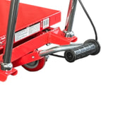 Millers Falls 150kg Mobile Scissor Lift Table Manual Hydraulic Shop, Warehouse, Factory Or Workshop #WH7510 10