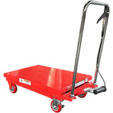 Millers Falls 150kg Mobile Scissor Lift Table Manual Hydraulic Shop, Warehouse, Factory Or Workshop #WH7510 4