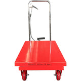 Millers Falls 150kg Mobile Scissor Lift Table Manual Hydraulic Shop, Warehouse, Factory Or Workshop #WH7510 6