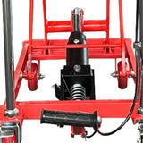 Millers Falls 150kg Mobile Scissor Lift Table Manual Hydraulic Shop, Warehouse, Factory Or Workshop #WH7510 8