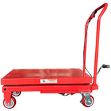 Millers Falls 500kg Mobile 900mm Scissor Lift Table Manual Hydraulic Shop, Warehouse, Factory Or Workshop #WH7513 2