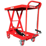 Millers Falls 500kg Mobile 900mm Scissor Lift Table Manual Hydraulic Shop, Warehouse, Factory Or Workshop #WH7513 3