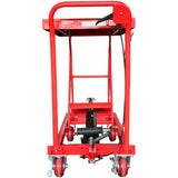 Millers Falls 500kg Mobile 900mm Scissor Lift Table Manual Hydraulic Shop, Warehouse, Factory Or Workshop #WH7513 5