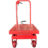 Millers Falls 500kg Mobile 900mm Scissor Lift Table Manual Hydraulic Shop, Warehouse, Factory Or Workshop #WH7513 7