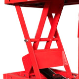 Millers Falls 1000kg Mobile 1000mm Scissor Lift Table Manual Hydraulic Shop, Warehouse, Factory Or Workshop #WH7516 5