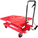 Millers Falls 150kg Mobile 1250mm Scissor Lift Table Manual Hydraulic Shop, Warehouse, Factory Or Workshop #WH7520 3