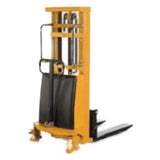 Millers Falls 1000kg Semi Electric Pallet Stacker / Forklift 2.5m Lift Adjustable Forks #WH7635 3