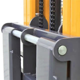Millers Falls 1000kg Semi Electric Pallet Stacker / Forklift 2.5m Lift Adjustable Forks #WH7635 5