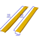 Millers Falls 1830mm Forklift Fork Extension Slipper Tines Heavy Duty For 152mm Wide Forks #3KR59 4