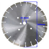 500mm Diamond Tipped Blade To Suit Millers Falls CPQ520BS or CPQ520HC Concrete Floor Saws #CPDB500M 2