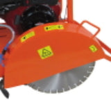 Millers Falls 450mm Concrete Floor Saw 6.5HP Millers Falls Engine #CPQ450HC 12