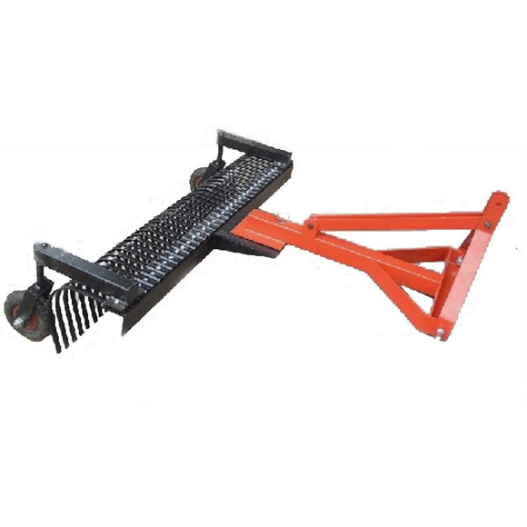 Millers Falls TWM 2100mm Landscape Stick or Hay Rake 3 Point Linkage Level Wheel Kit #FILR7W 1