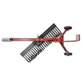 Millers Falls TWM 1200mm Towable Landscape Stick Hay Rake ATV Quad Bike Ride On Mower 4x4 #FILRATV4 7