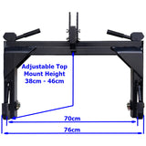 Millers Falls Tractor Quick Hitch Heavy Duty Cat 1 3 Point Linkage  #FIQH1 7