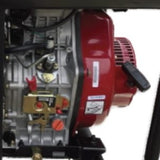 Millers Falls TWM 7kW, 8.75kVa Open Frame Diesel Generator 499cc Electric Start #GSD9000E 5