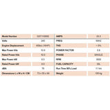 Millers Falls TWM 8.5kW, 10.6kVa Generator 459cc 16HP Electric Start RCD 2 Wire Remote #GST11000A