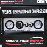 Millers Falls Multi Function 3 In 1 Arc Welder, Generator & Air Compressor #GSTMF200B 8