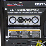 Millers Falls Multi Function 4 In 1 Arc Welder, Generator, Air Compressor & Light Tower #GSTMF200L 9